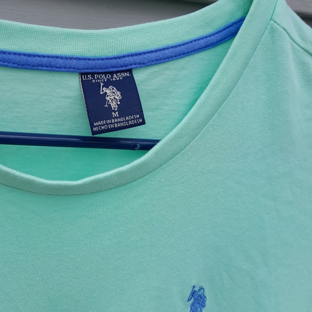 Polo by Ralph Lauren Mint Green  Medium T-Shirt - Picture 3 of 3